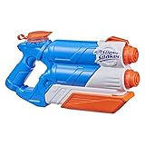 Super Soaker Twin Tide Wasserpistole doppelter Spritzpower Pump-Funktion großer 1,4L Wassertank einfaches Auffüllen