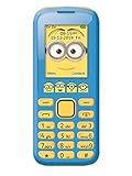 Lexibook Universal Ich - Einfach Unverbesserlich Minions 2G Handy, Dual SIM, Kamera, Akku, gelb / blau, GSM20DES